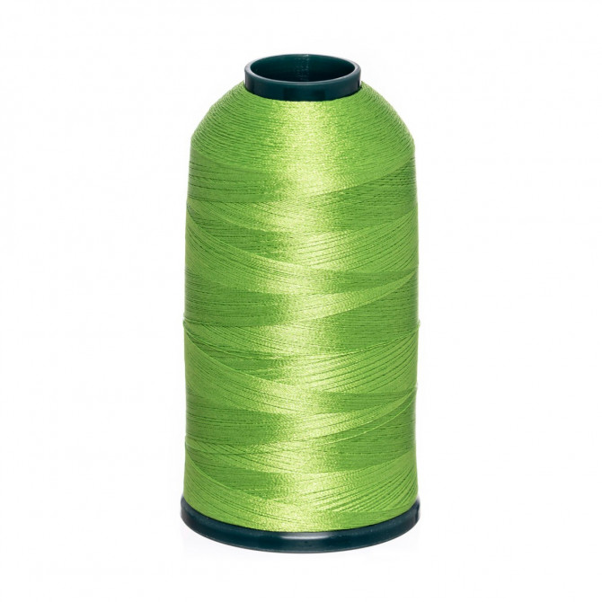 Вышивальная нить 100% полиэстер, 5000м/катушка, (513) Весенне-зеленый цвет