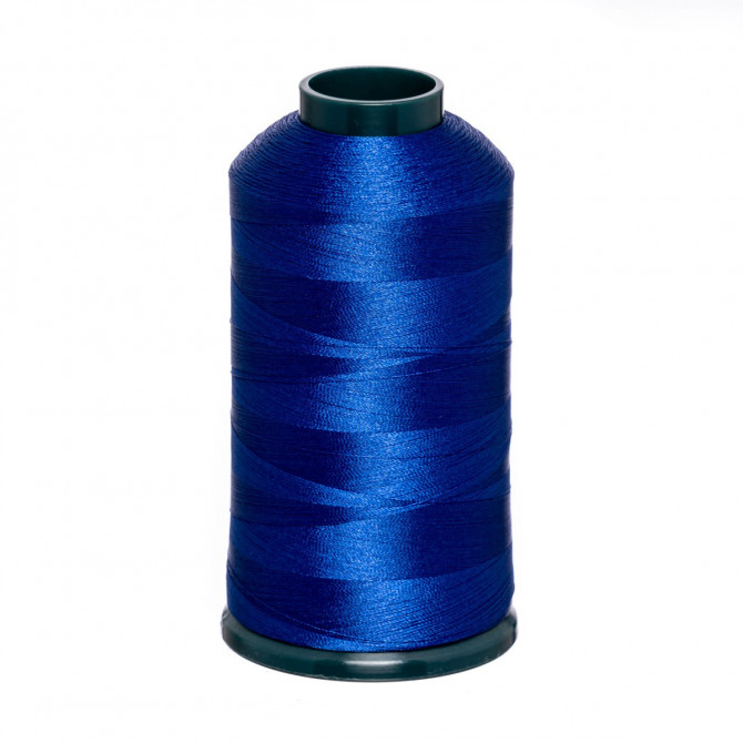 Embroidery thread 100% polyester, 5000m/cone, (1408) Sapphire Blue
