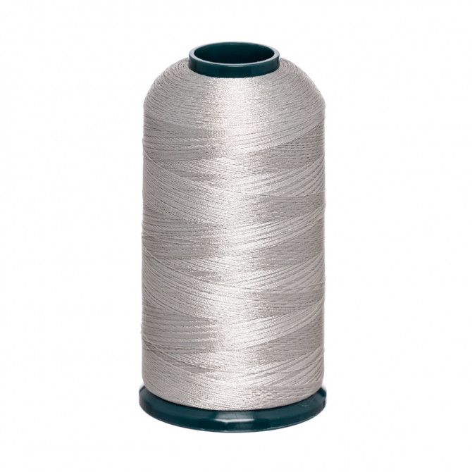 Embroidery thread 100% polyester, 5000m/cone, (1711) Light Gray